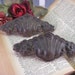 Antique 1800s Carved Walnut Drawer Pull Victorian Pair ... furniture salvage architectural