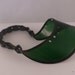 50's Vintage Green Banker's or Card Dealer's Visor Hat 1950's
