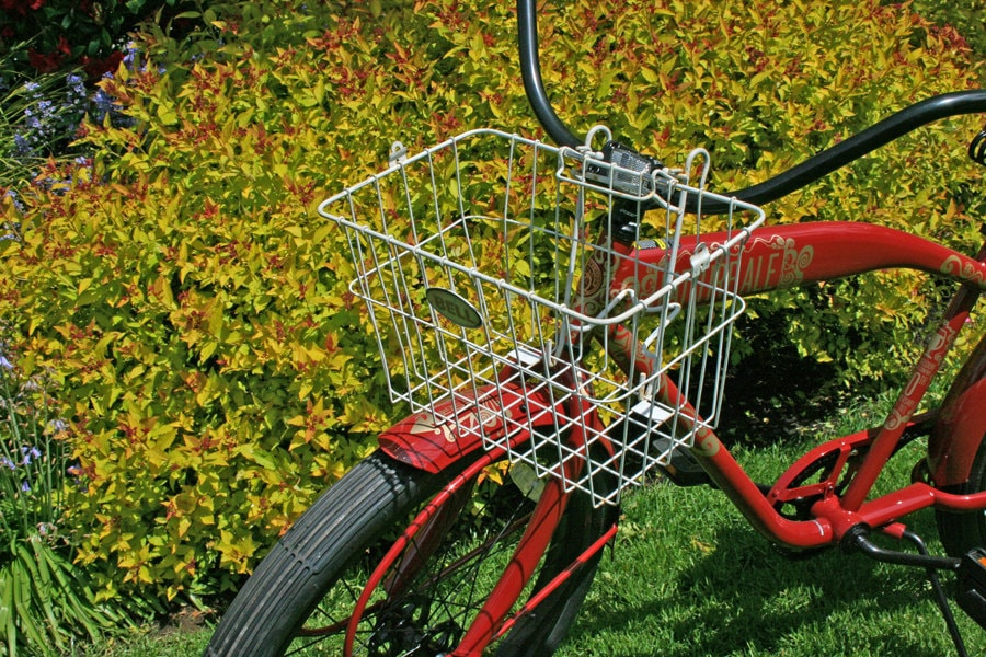 bell metal bike basket