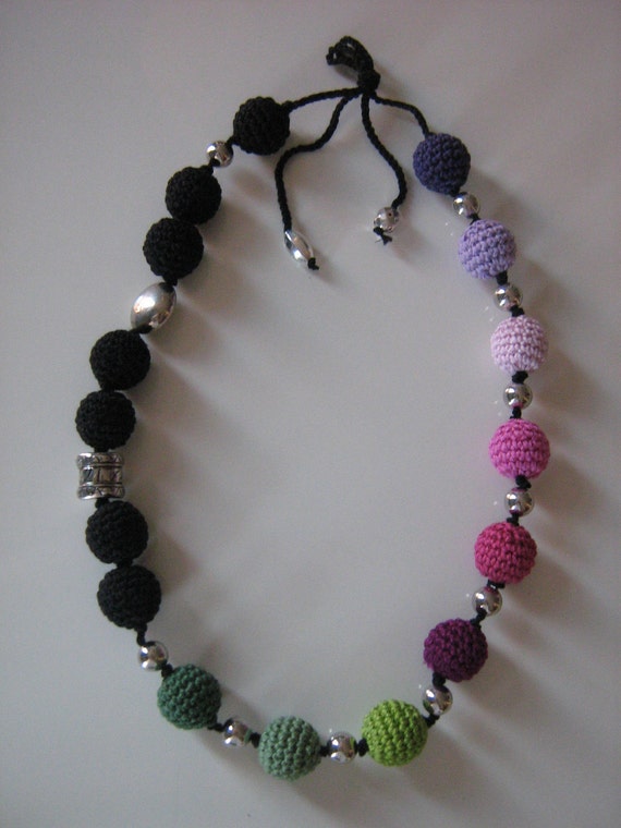 Crochet jewelry - Monami