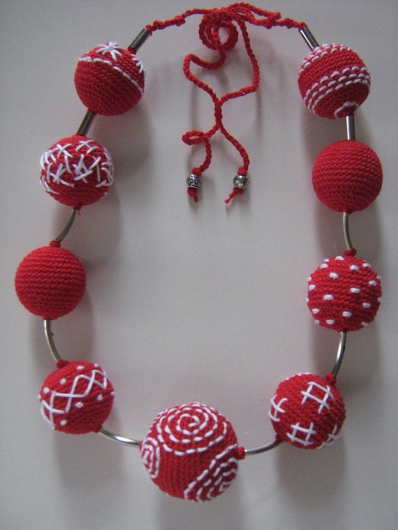 Crochet jewelry - Monami