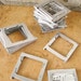 Vintage Metal Slide Frames 20 Piece