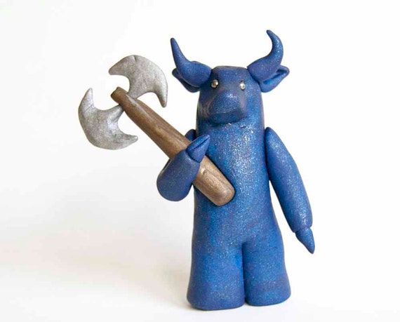 babe the blue ox figurine