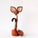 Red Fox Figurine - Kitsune by Bonjour Poupette