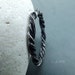 Sterling Silver Braided Ring. Size 7.25.