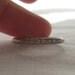 Art Deco Wedding Ring. Floral. White Gold. Circa 1920s. Size 8. Addy on Etsy.