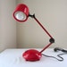 Vintage Red Task Lamp. Circa 1980s. Ships from USA. Addy on Etsy.
