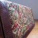 Vintage Wallet. Purse. 1970s. Leather and Paisley. Christina Brand.