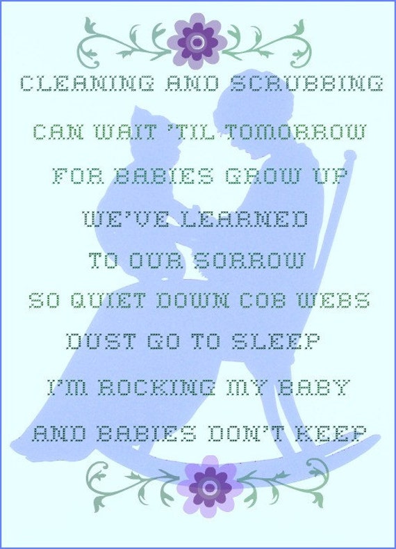 Mother Rocking Babies Poem