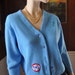 The DADDYS GIRL vintage 1950s Cardigan Country Club Sweater