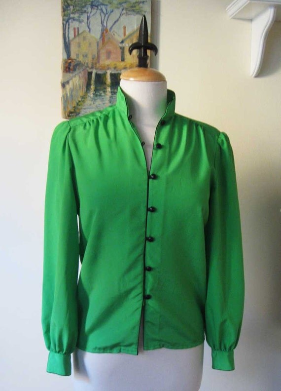 emerald green blouse uk