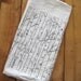 Screen Printed Organic Cotton Birch Tree Flour Sack Towel