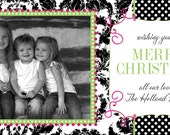 Photo Holiday Card - Set of 25 Cards - Holiday Damask by Flair Designery Il_170x135