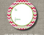 Custom and Personalized Holiday Stickers and Labels - Set of 60 labels from Flair Designery Il_170x135