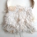 felted bag 'cry me to the moon' of wool and silk