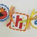 Elmo Sesame Street Birthday Banner in Bright Colors -
