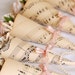 RESERVED for amywoolford - 5 x Vintage Music Sheet Rose Cones - Custom Order