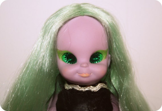 vintage witch doll