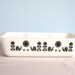 Black White Pyrex - Pyrex Rooster Design - 2 quart Casserole Dish
