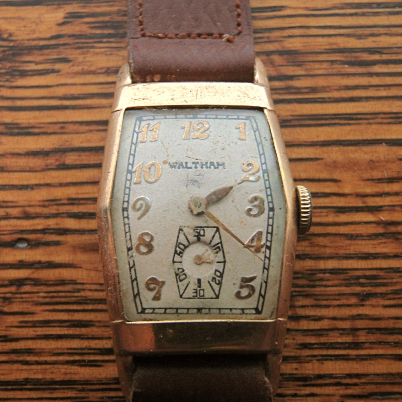 waltham premier wrist watch