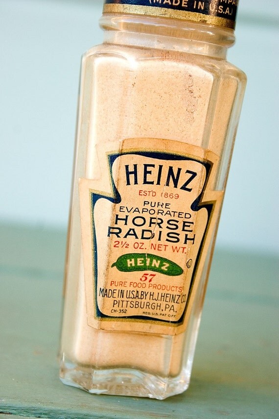 Vintage Heinz Horseradish Jar