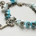 Hetalia Theme England Antique Bronze Charm Bracelet - Tea at Sea