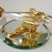 Crystal Airplane Made with Swarovski Crystal