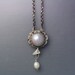 Pearl Drop Necklace reserved for Marsia