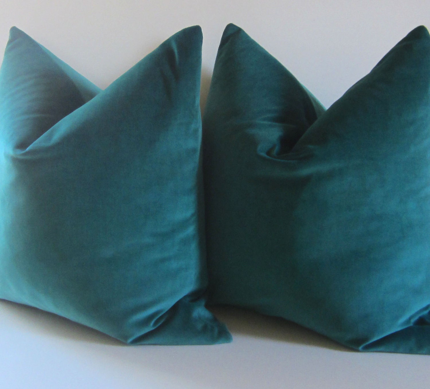 teal pillows