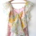 Sale Vintage Sheer Floral Organza Dress - Size XS