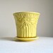 Vintage McCoy Pottery Flower Pot -- Yellow Daisies