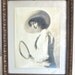 RESERVED - Vintage Photo of a Tennis Player, circa 1910 Sports History Young Woman