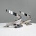 Pair of Dansk Silver Plated Spiral Candelabra by Bertil Vallien