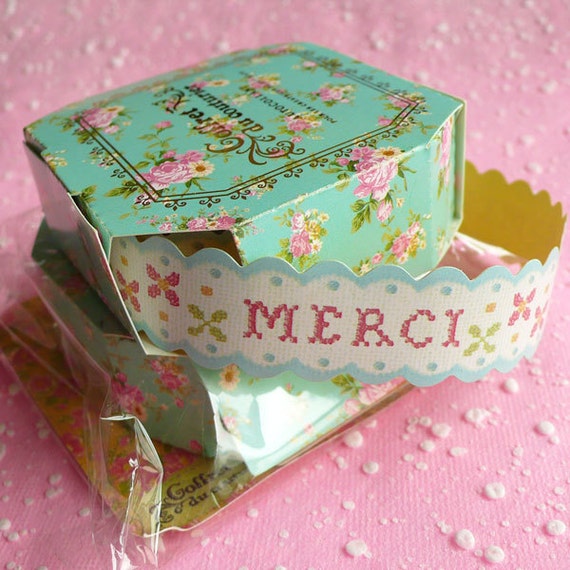 Deco Tape / French Style Paper Sticker Tape by by MiniatureSweet