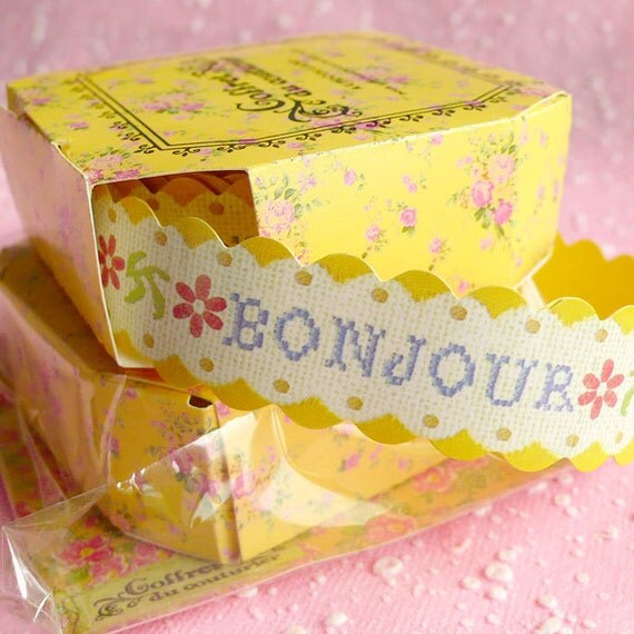 French Style Deco Tape / Paper Sticker Tape by by MiniatureSweet