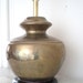 Vintage Brass Lamp