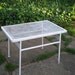 Mid Century Iron Patio Table