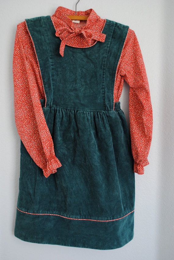 vintage tween girl jumper and blouse