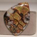 Serpentine in Quartz ... 37 x 28 x 4mm thick (sepQ7)