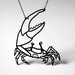 NEW Fiddler Crab Necklace