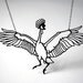 NEW West African Crane Necklace