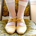 Size 8.5 60s 9 West Cut Out Cream Skimmer