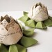 SALE - French Book Origami Lotus Flower Decoration, Gift or Favor -- Graduation, Teacher Thank You, Romantic