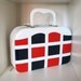 Vintage Mod Color Block Purse - 1960s Purse