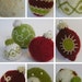Quick Gift Idea. Wool Holiday Ornaments Knitting/Felting Pattern.