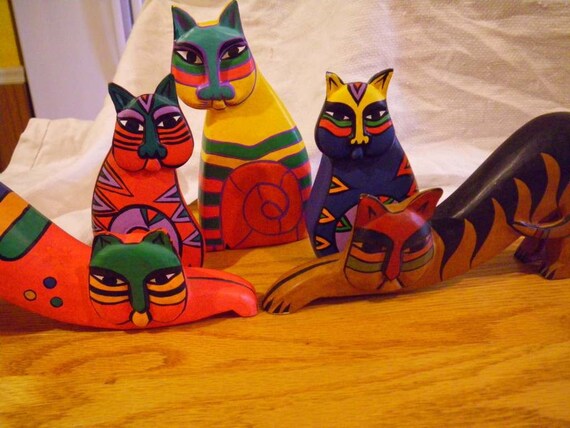 laurel burch cat statue