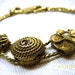 Vintage 1950s Goldette Victorian Style Slide Bracelet Steampunk