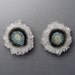 Quartz Stalactite Slice Pair