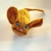 Mustard the Mouse wool blend felt catnip cat toy