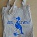 Auk canvas bag, blue